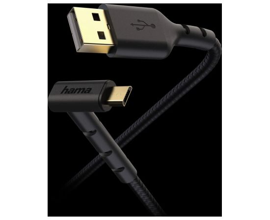 Hama 00187215 Stand Charging/Data Cable, Micro-USB 1.5m black