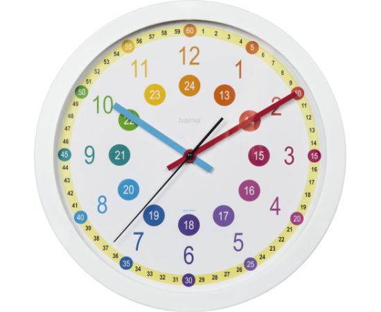 Hama 00186395 Easy Learning Wall clock