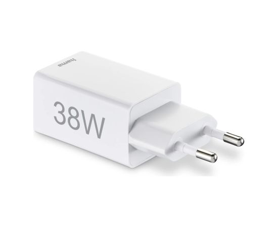 Hama 00201640 USB charger 38W Indoors, White
