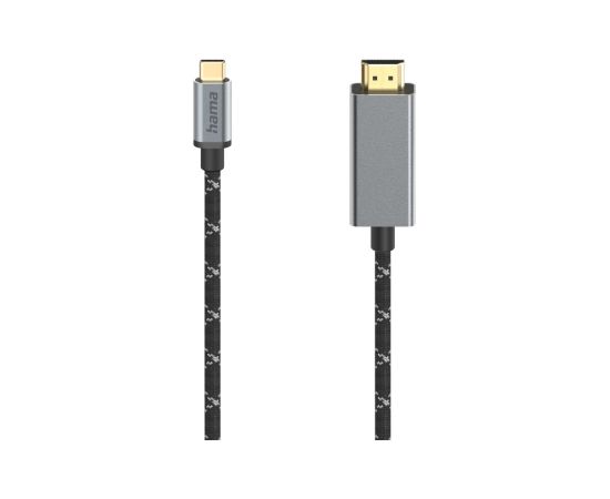 Hama 00200507 Cable. USB-C auf HDMI, 4K, 1,50m