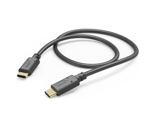 Hama 00201591 Charging Cable, USB-C - USB-C 1.5m black