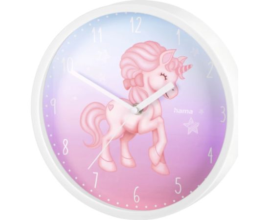 Hama 00186426 Child wall clock Magical Unicorn