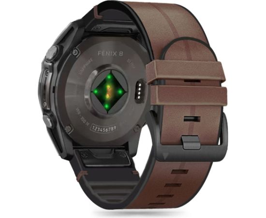 TECH-PROTECT SILICONE PU GARMIN FENIX 5X | 5X PLUS | 6X | 6X PRO | 7X | 8 (51 ММ) КОРИЧНЕВЫЙ