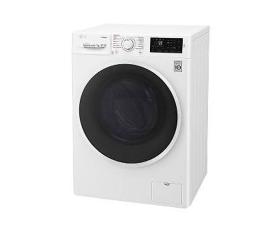 LG Washing mashine with dryer F4J6TG0W Front loading, Washing capacity 8 kg, Drying capacity 5 kg, 1400 RPM, Direct drive, A, Depth 56 cm, Width 60 cm, White, Motor type Direct Drive