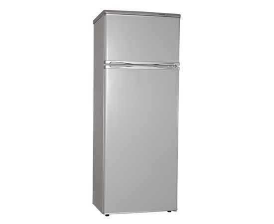 Snaige Refrigerator FR240-1161AA Free standing, Double door, Height 144 cm, A+,   net capacity 166 L, Freezer net capacity 46 L, Silver