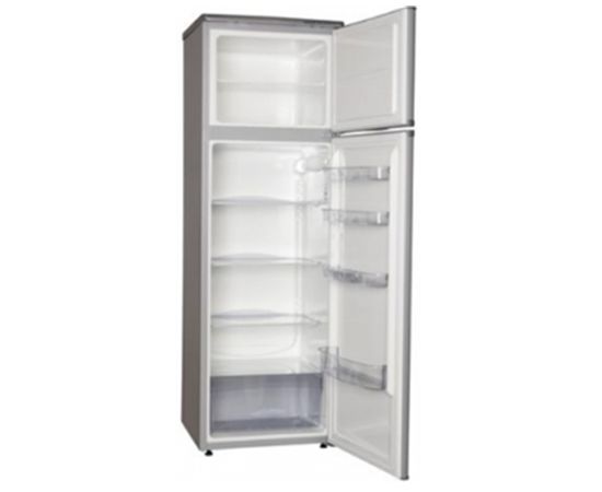 Snaige Refrigerator FR275-1161AA Free standing, Double door, Height 169 cm, A+,   net capacity 201 L, Freezer net capacity 57  L, 39 dB, Silver