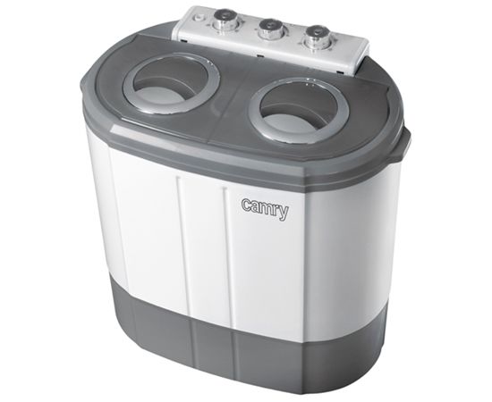 Camry   CR 8052 Top loading, Washing capacity 3 kg, 1300 RPM, Depth 40 cm, Width 60 cm, White-Grey