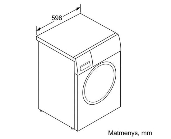 Bosch WAN240A7SN veļas mazgājamā mašīna