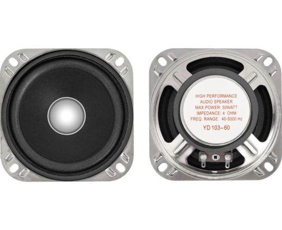 Skaļrunis 100x100mm 20W 4om Dibeisi 20W-4 -YD