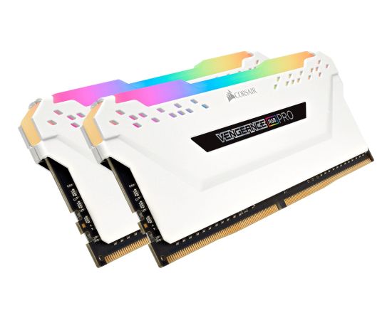 Corsair DDR4 32 GB 2666-CL16 - Dual-Kit - Vengeance RGB PRO White