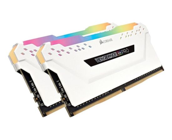 Corsair DDR4 32 GB 2666-CL16 - Dual-Kit - Vengeance RGB PRO White