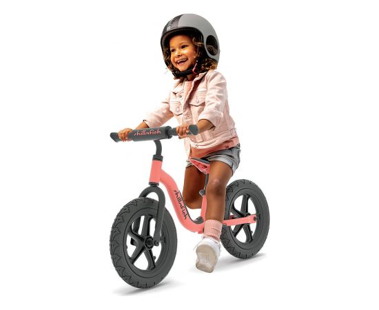 Chillafish Charlie Sport 12" līdzsvara velosipēds, flamingo, no 2 līdz 5 gadiem - CPCH06FLA