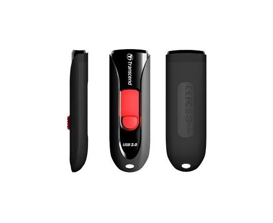 MEMORY DRIVE FLASH USB2 64GB/590 TS64GJF590K TRANSCEND
