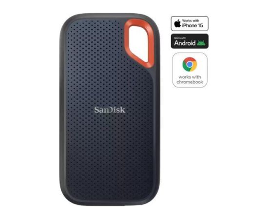 External SSD SANDISK Extreme 8TB USB-C Write speed 1000 MBytes/sec Read speed 1050 MBytes/sec SDSSDE61-8T00-G25