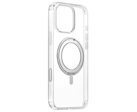 Magnetic case with stand Baseus SkyRing 360° iP16 Pro (transparent)