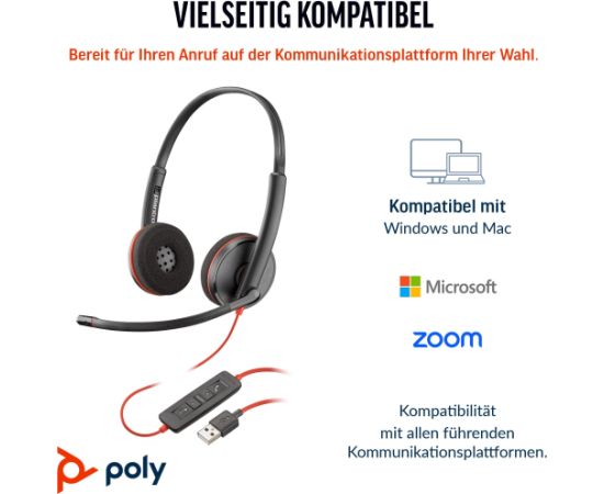 Plantronics BlackWire C3220 USB-C