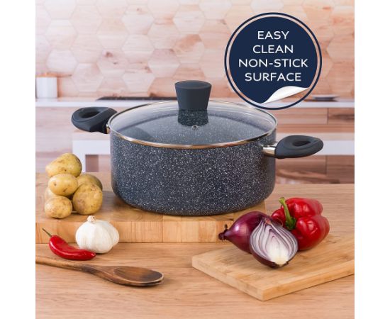 Russell Hobbs RH00849EU7 Nightfall stone stockpot 24cm