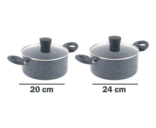 Russell Hobbs RH00849EU7 Nightfall stone stockpot 24cm