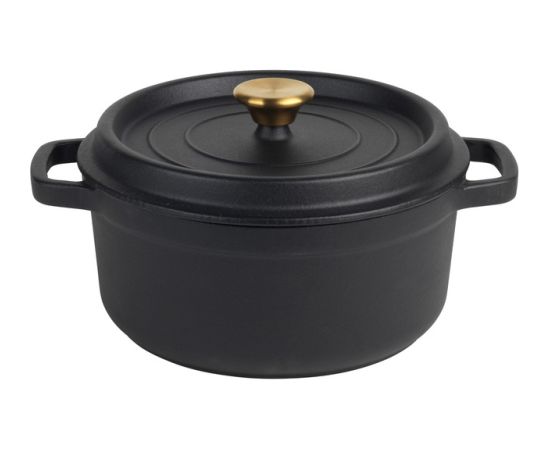 Russell Hobbs RH02524BEU7 Cast iron stockpot 24cm black