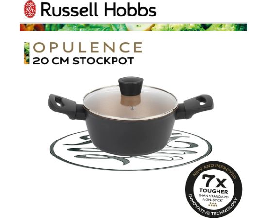 Russell Hobbs RH01669BEU7 Opulence stockpot 20cm black