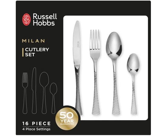 Russell Hobbs RH02229EU7 Milan cutlery set 16pcs