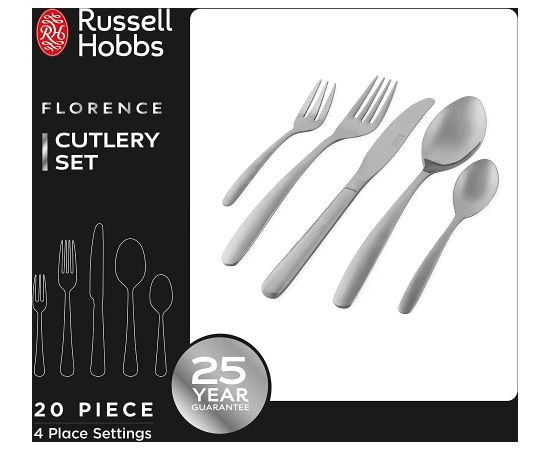 Russell Hobbs RH022641EU7 Florence cutlery set 20pcs