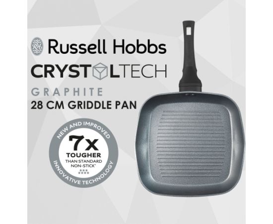 Russell Hobbs RH01861EU7 Crystaltech tall griddle 28cm