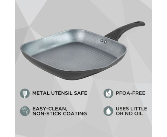 Russell Hobbs RH01861EU7 Crystaltech tall griddle 28cm