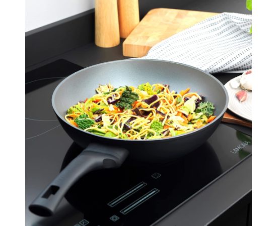 Russell Hobbs RH01856EU7 Crystaltech tall stirfry 28cm