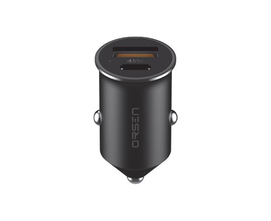 Orsen C8 45W Mini Car Charger black
