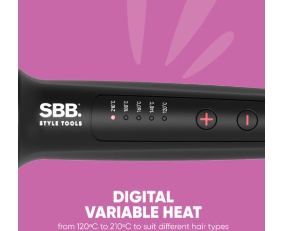SBB. SBWD-1000-EU Twirl & Curl Conical Wand Hair Curler
