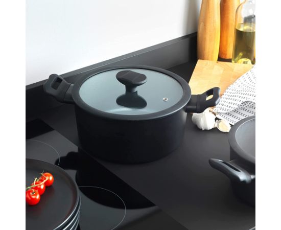 Russell Hobbs RH01864EU7 Crystaltech tall stockpot 24cm