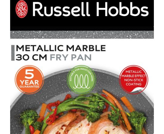 Russell Hobbs RH02801EU7 Metallic Marble frypan 30cm