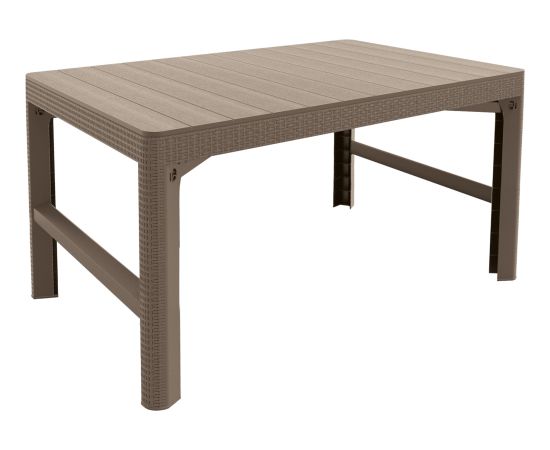 Keter Садовый стол Lyon Rattan Table бежевый