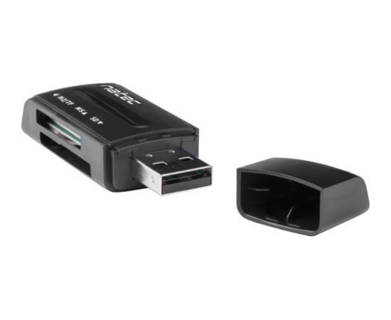 Natec memory card reader Mini ANT 3, black