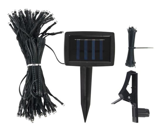 Saska Garden OŚWIETLENIE SOLAR PARASOLA OGRODOWEGO 5M 72LED