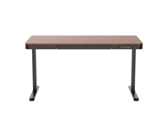 ACTIVEJET desk with electric height adjustment 140x70 ET119W-C black/walnut
