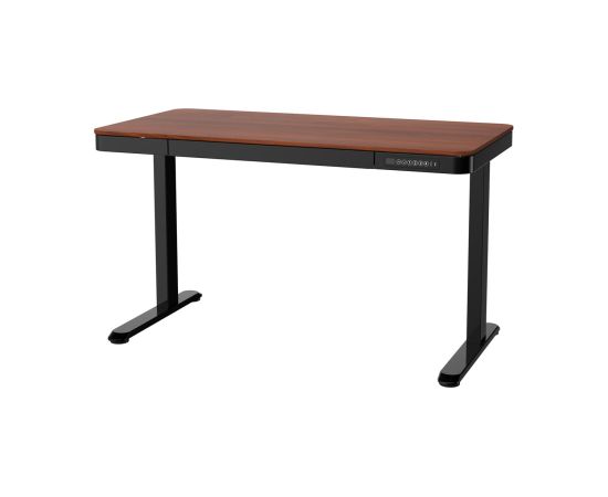 ACTIVEJET desk with electric height adjustment 140x70 ET119W-C black/walnut