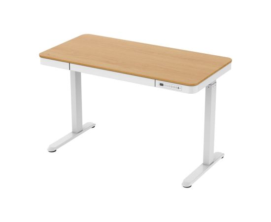 ACTIVEJET desk with electric height adjustment 140x70 ET119W-C white/oak
