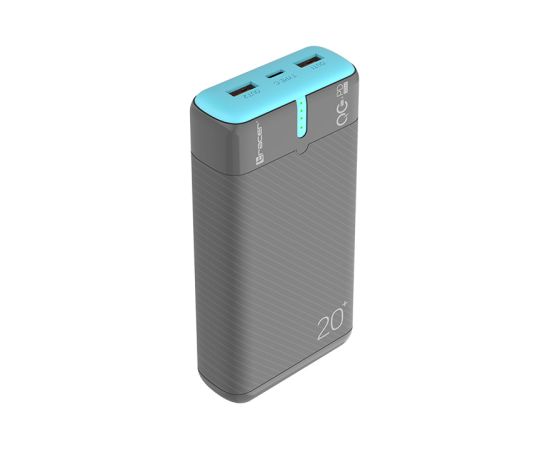 Tracer 47517 EnerGen 20000mAh Power Bank gray/blue