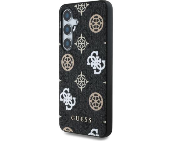 Guess 4G Printed Colored Peony Pattern MagSafe Aizsargapvalks Priekš Samsung Galaxy S25