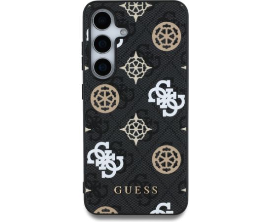 Guess 4G Printed Colored Peony Pattern MagSafe Aizsargapvalks Priekš Samsung Galaxy S25