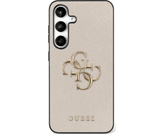 Guess Grained Big 4G Logo Small Classic Logo Aizsargapvalks priekš Samsung Galaxy S25