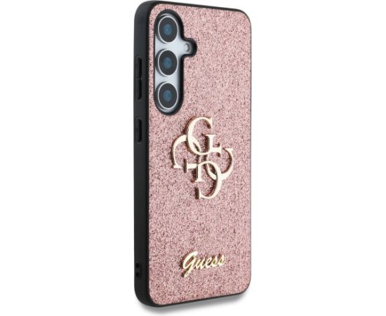 Guess Fixed Glitter Big 4G Case Aizsargapvalks Priekš Samsung Galaxy S25