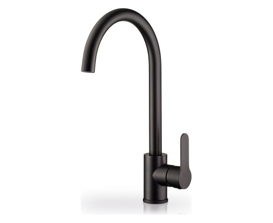 Kitchen tap Pyramis black matte