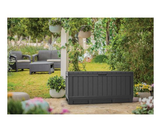 Keter Ящик для хранения Kentwood Storage Box 350L серый