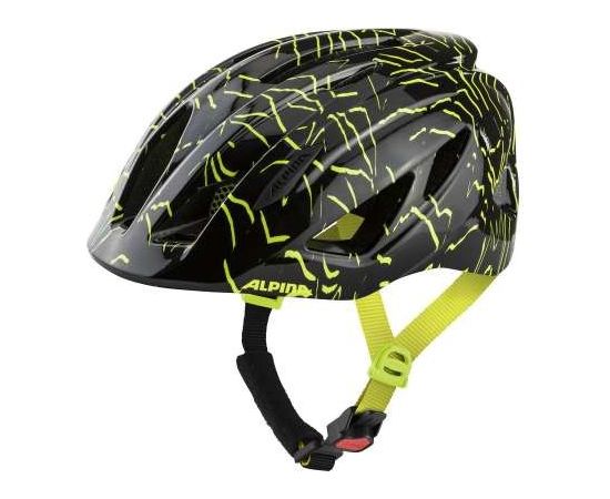 Alpina Sports PICO black-neon yellow gloss 50-55 Black, Yellow