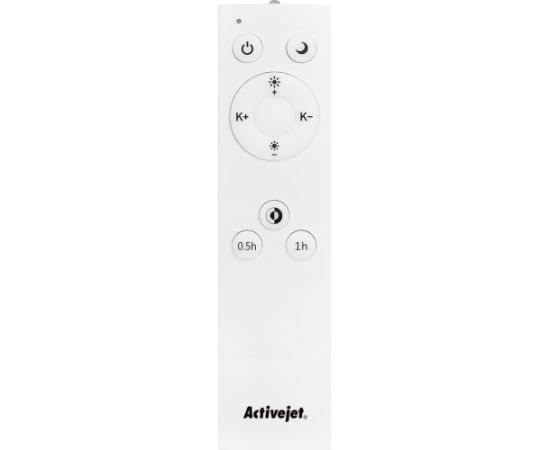 Modern LED dimmable ceiling plafond Activejet LED KRIS Grey wireless control by remote