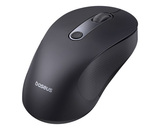 Baseus Bezvadu pele 2,4GHz/Bluetooth F02, melna