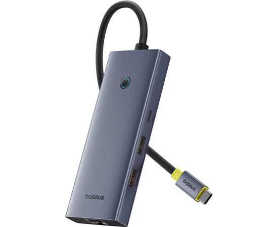 USB C spraudnis - 6 veidu savienotāji ( HDMI 4K@60Hz*1+USB3.1*2+USB-C3.1*1+USB2.0*1+PD*1+RJ45*1 ) UltraJoy BASEUS
